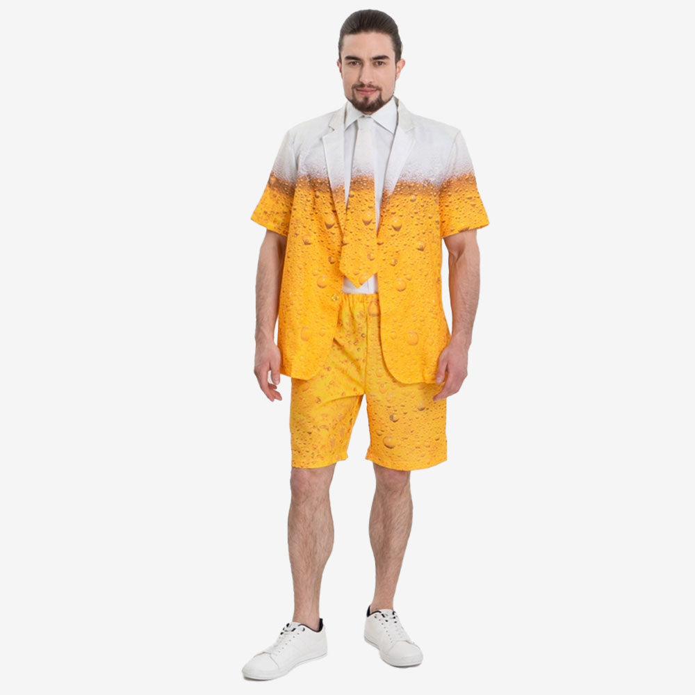 Costume humour bière pour homme