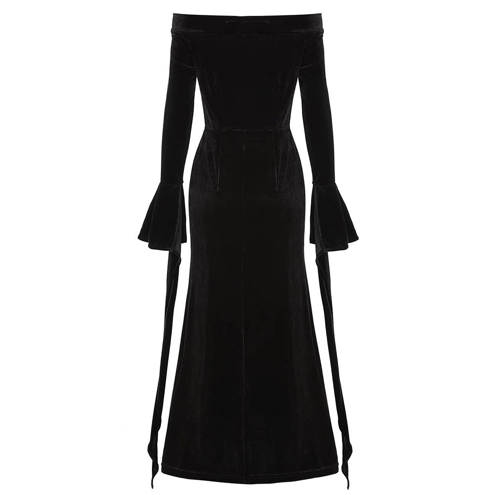 Déguisement femme élégance ténébreuse