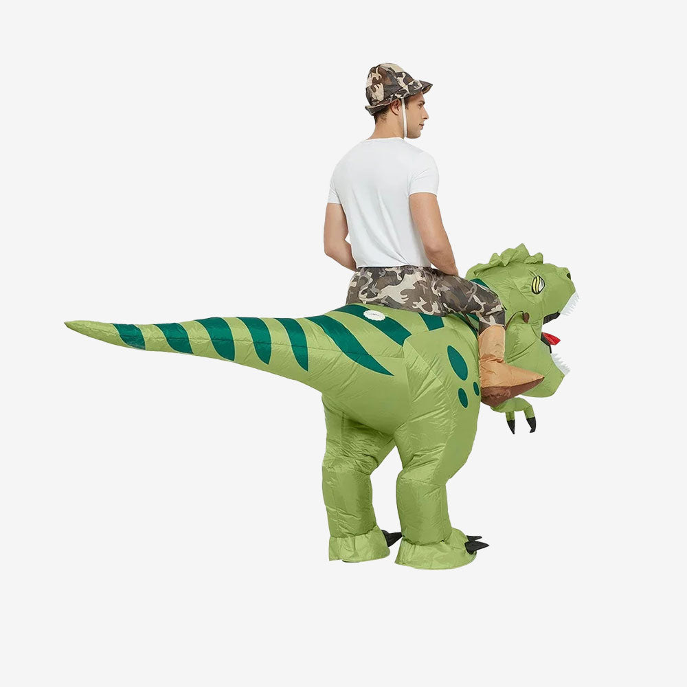 Déguisement Gonflable Dinosaure Cavalier