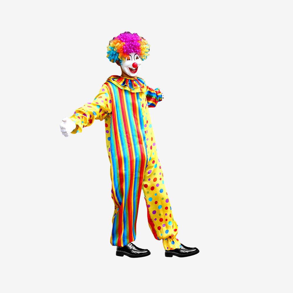 Déguisement de Clown Multicolore