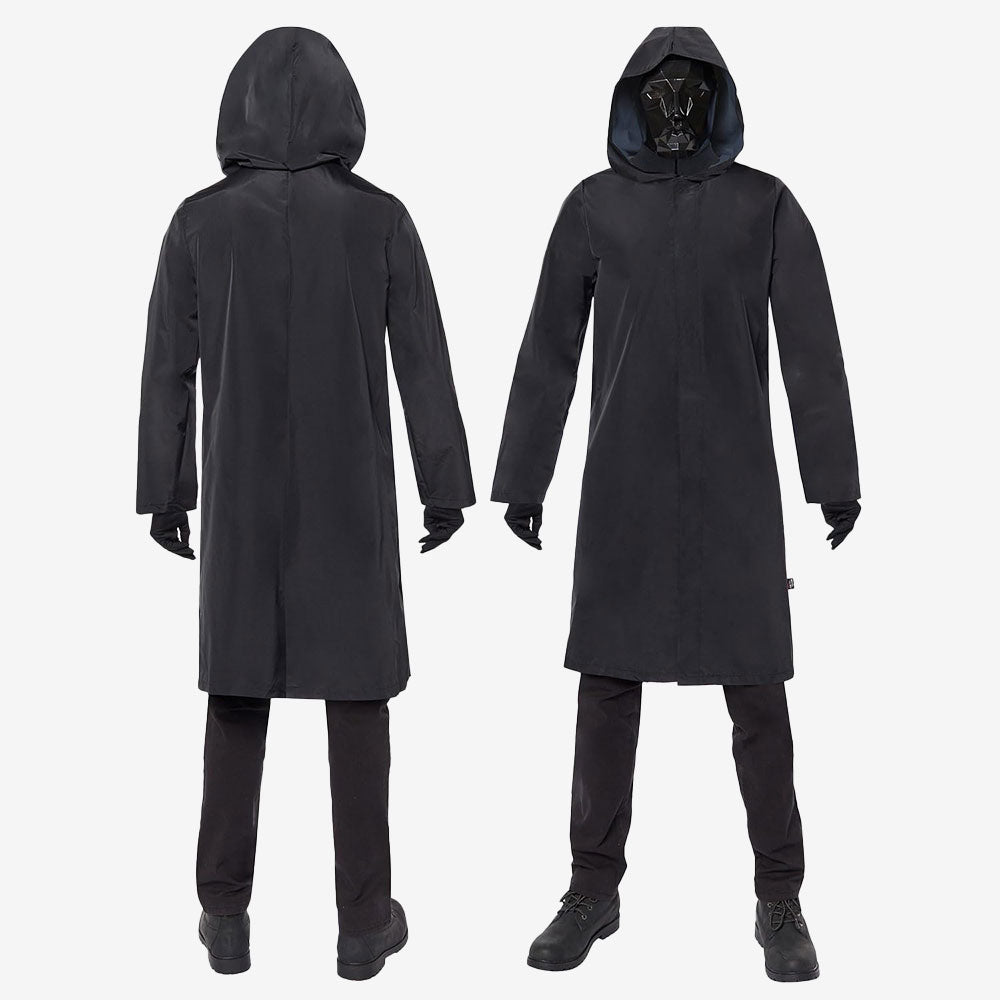 Déguisement noir intégral avec masque