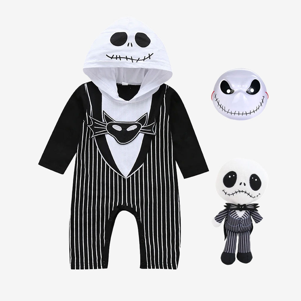 Costume d'Halloween Squelette Chic pour bébé