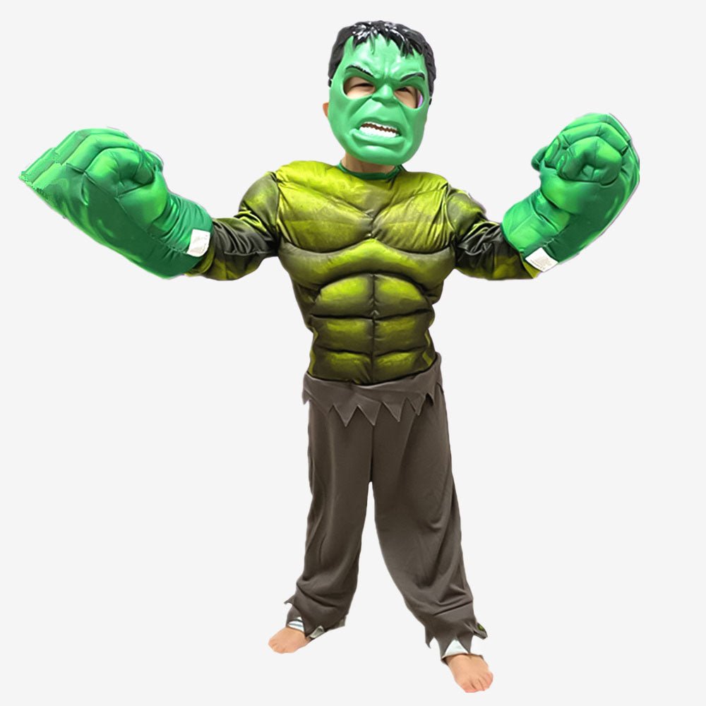 Costume de monstre vert pour enfant