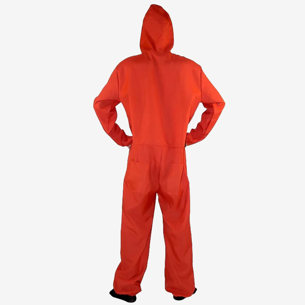 Déguisement combinaison rouge adulte