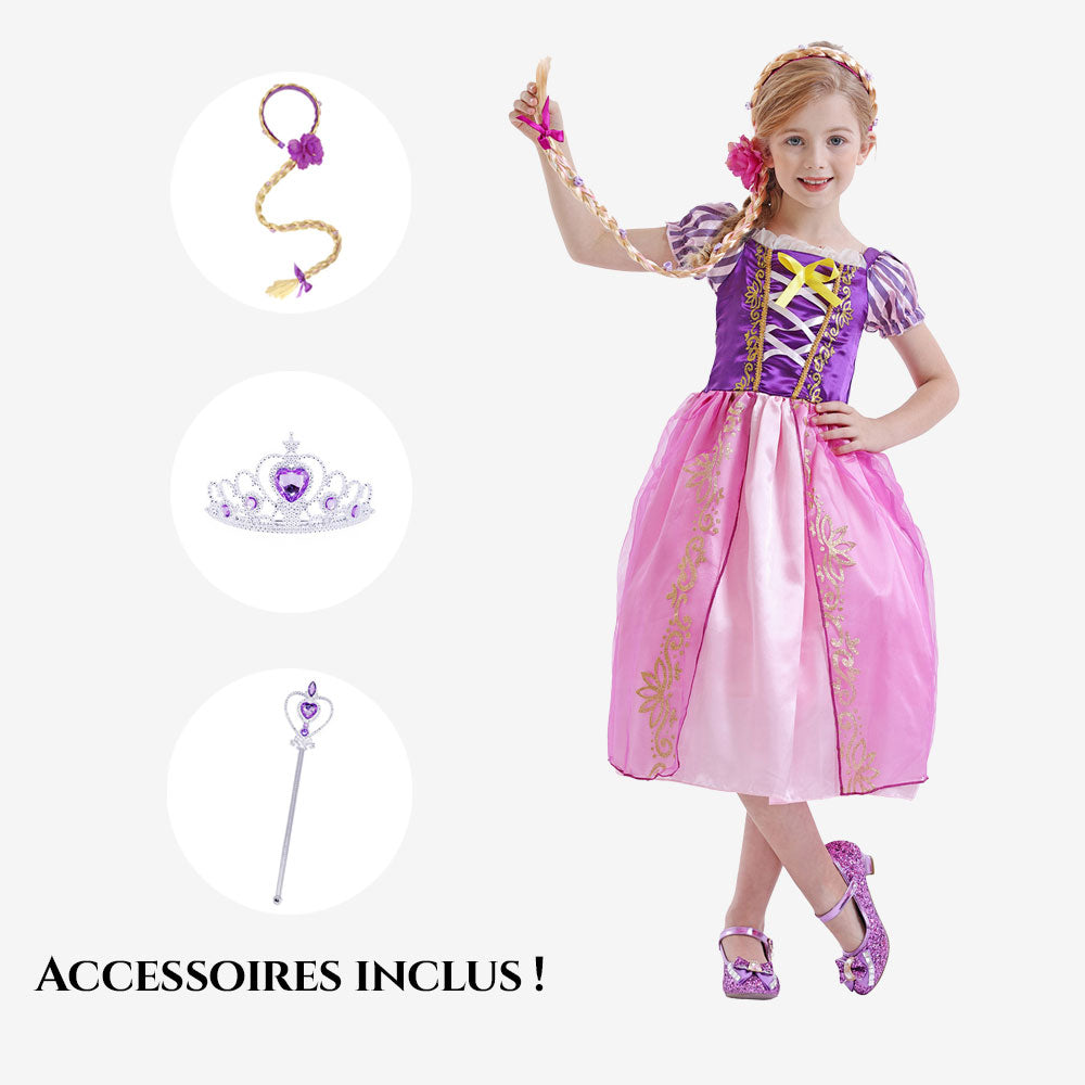 Déguisement Princesse aux Cheveux Longs