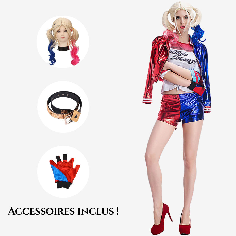 Costume style héroïne rebelle pour femme