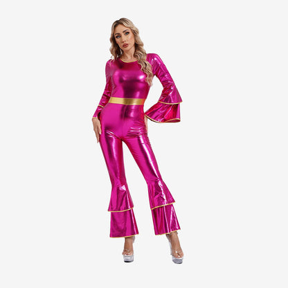 Déguisement Disco Femme – Combinaison Métallisée