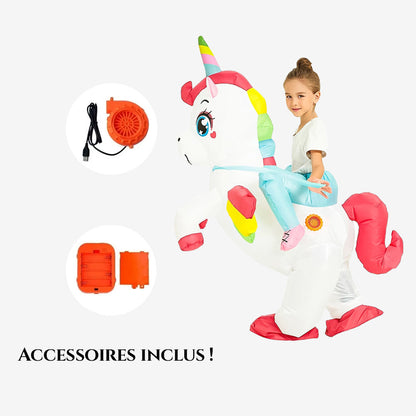 Déguisement Gonflable Licorne pour Enfant