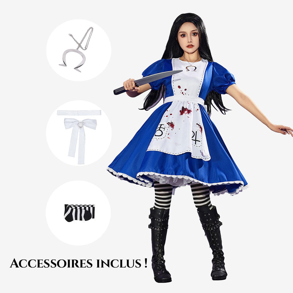 Déguisement héroïne rêveuse gothique