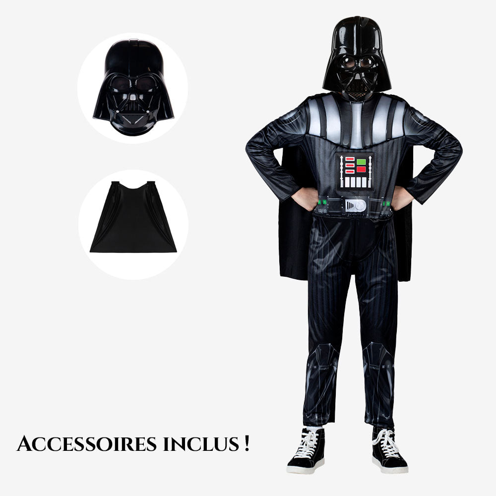 Déguisement de seigneur noir galactique pour enfant
