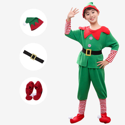 Costume de Lutin de Noël Enfant