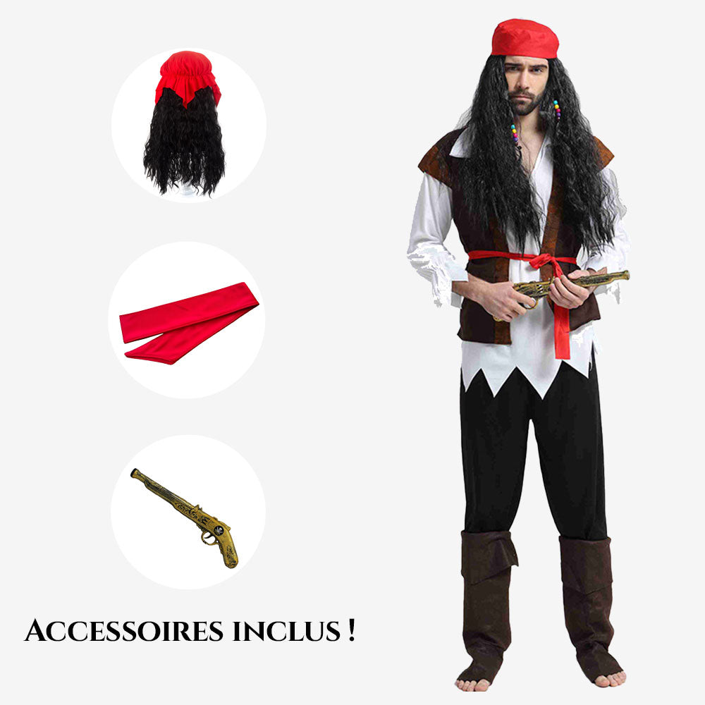 Déguisement Pirate Légendaire pour Homme