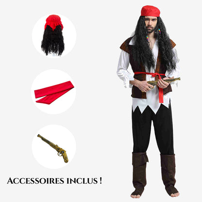 Déguisement Pirate Légendaire pour Homme