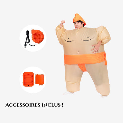 Déguisement Gonflable Sumo – Le champion de la soirée