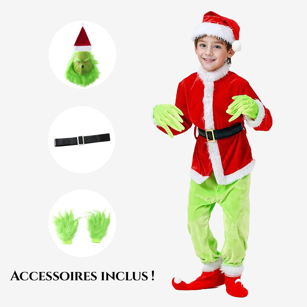 Déguisement enfant farceur de Noël