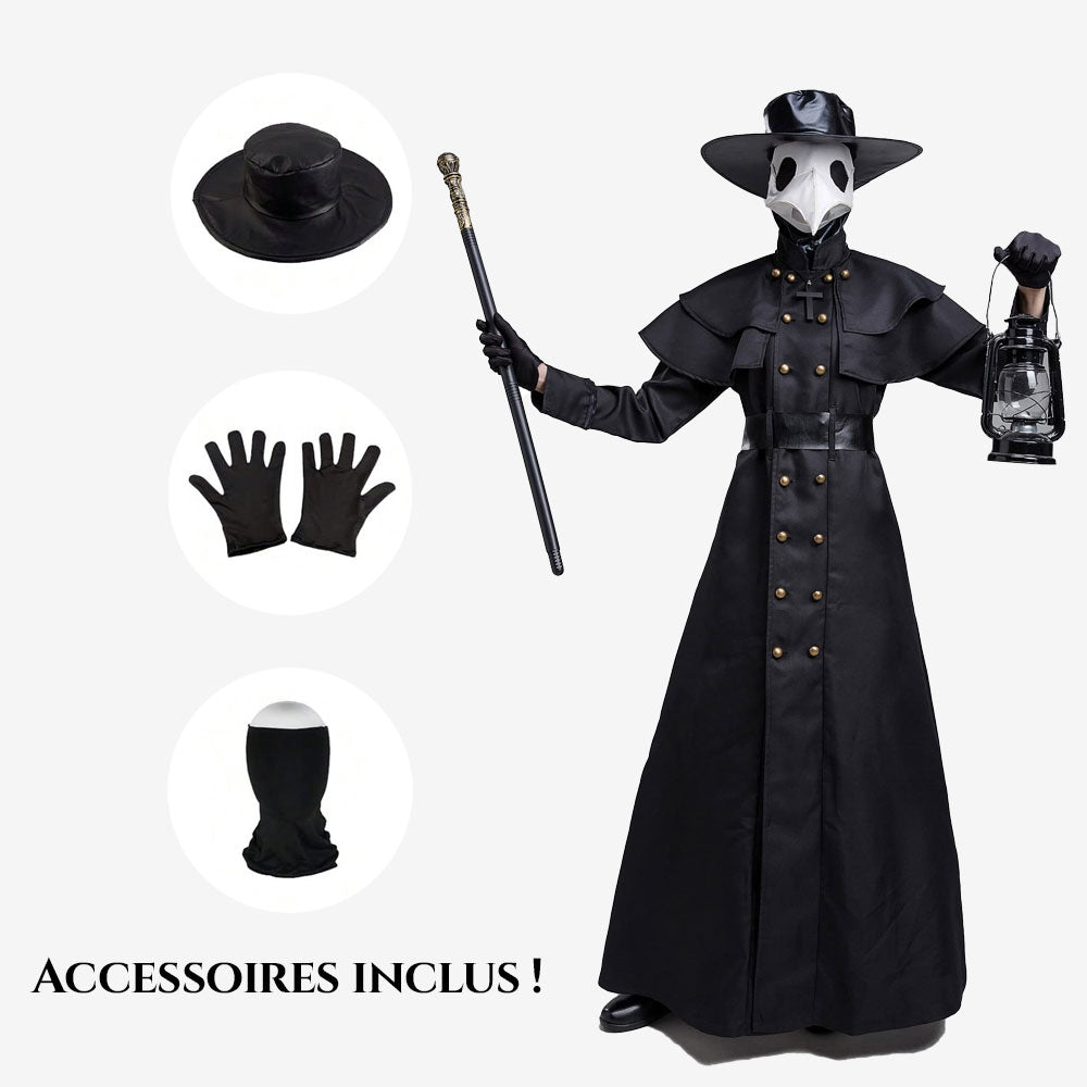 Déguisement médecin de peste pour adulte