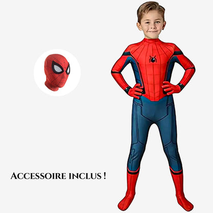 Déguisement araignée super-héros pour enfant