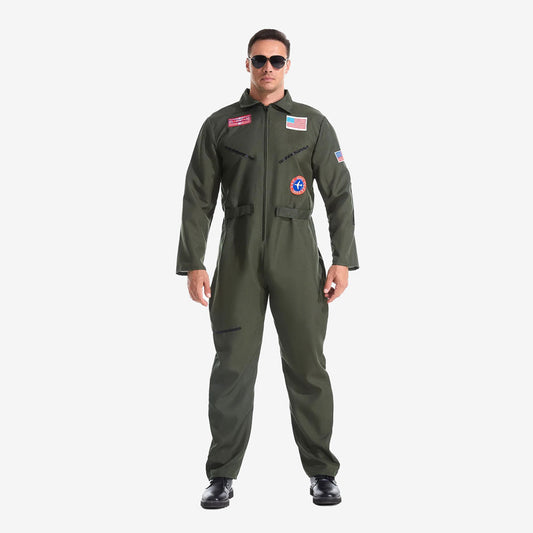 Déguisement de pilote d’avion homme
