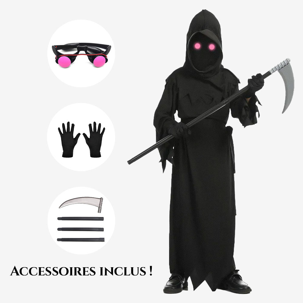 Déguisement faucheur lumineux enfant