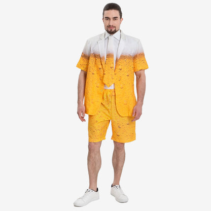 Costume humour bière pour homme