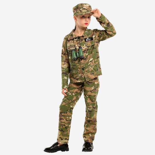 Déguisement militaire pour fille
