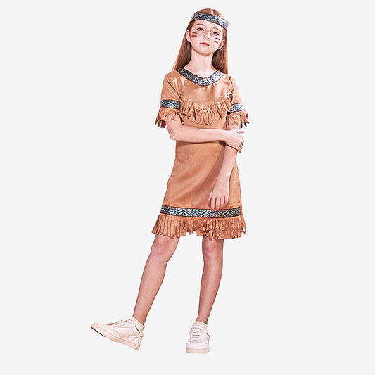 Déguisement Style Indienne pour Fille