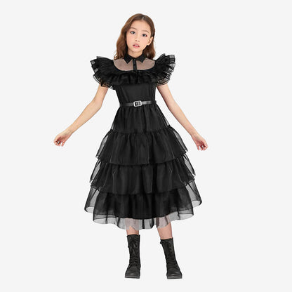 Déguisement Robe Noire Gothique Fille