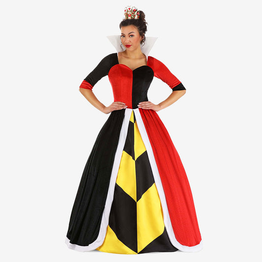 Déguisement reine rouge pour adulte