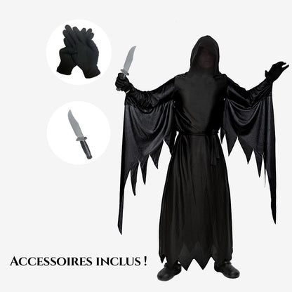 Déguisement de faucheur pour adulte