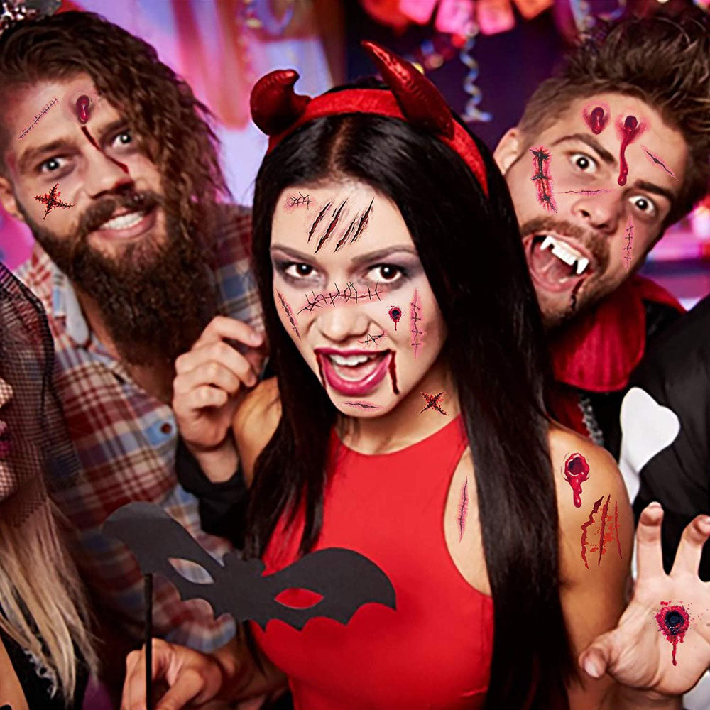 Tatouages Cicatrices pour Déguisement