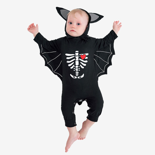 Déguisement Bébé Chauve-Souris Squelette