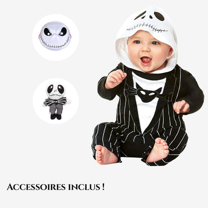 Costume d'Halloween Squelette Chic pour bébé