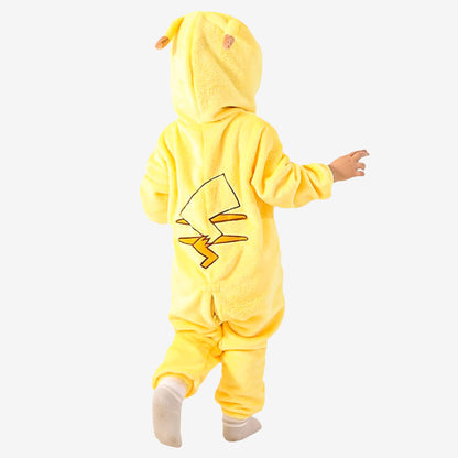 Déguisement éclair jaune pour bébé