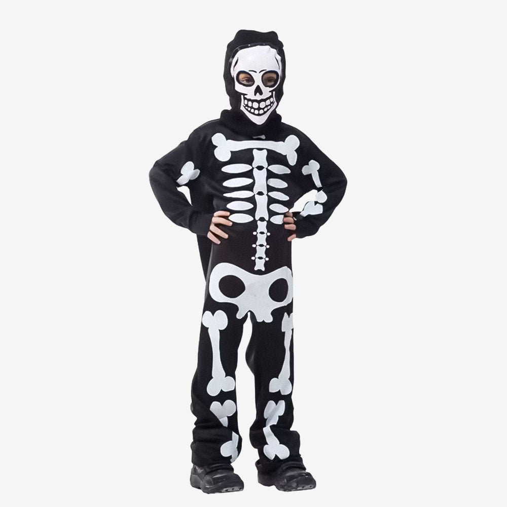 Costume d’Halloween squelette garçon