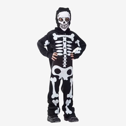Costume d’Halloween squelette garçon