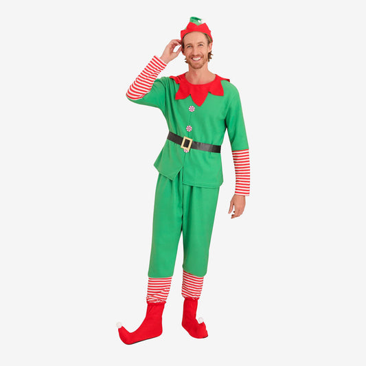 Costume de Lutin de Noël Homme