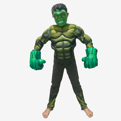 Costume de monstre vert pour enfant