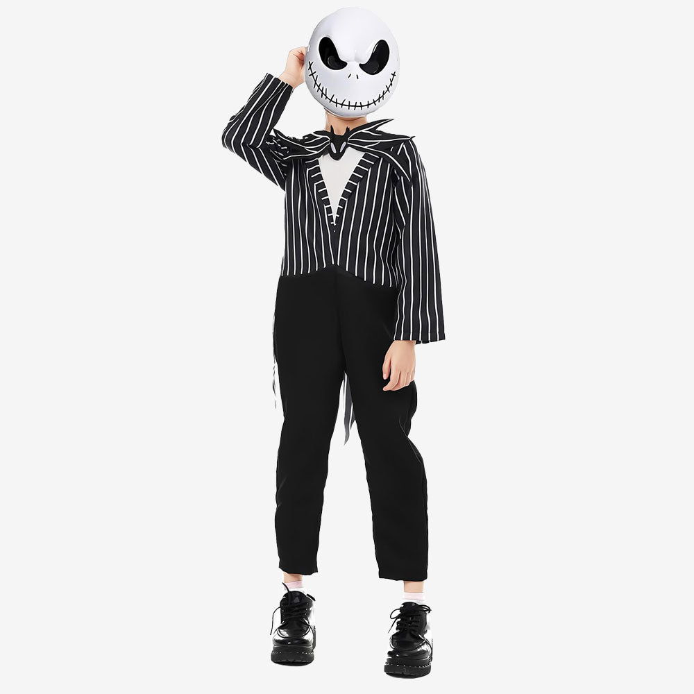 Déguisement de squelette élégant enfant