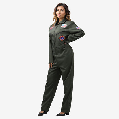 Déguisement de pilote d’avion femme