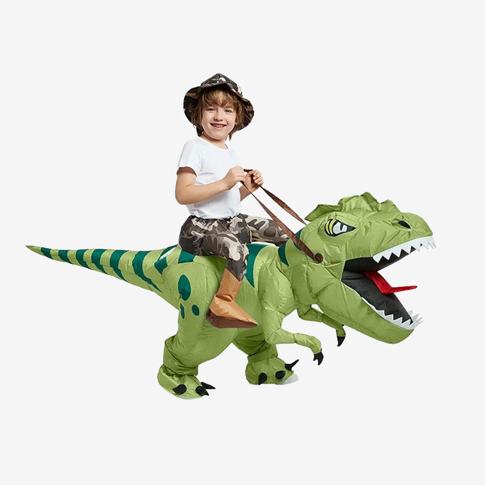 Déguisement Gonflable Dinosaure Cavalier