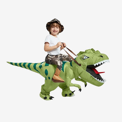 Déguisement Gonflable Dinosaure Cavalier