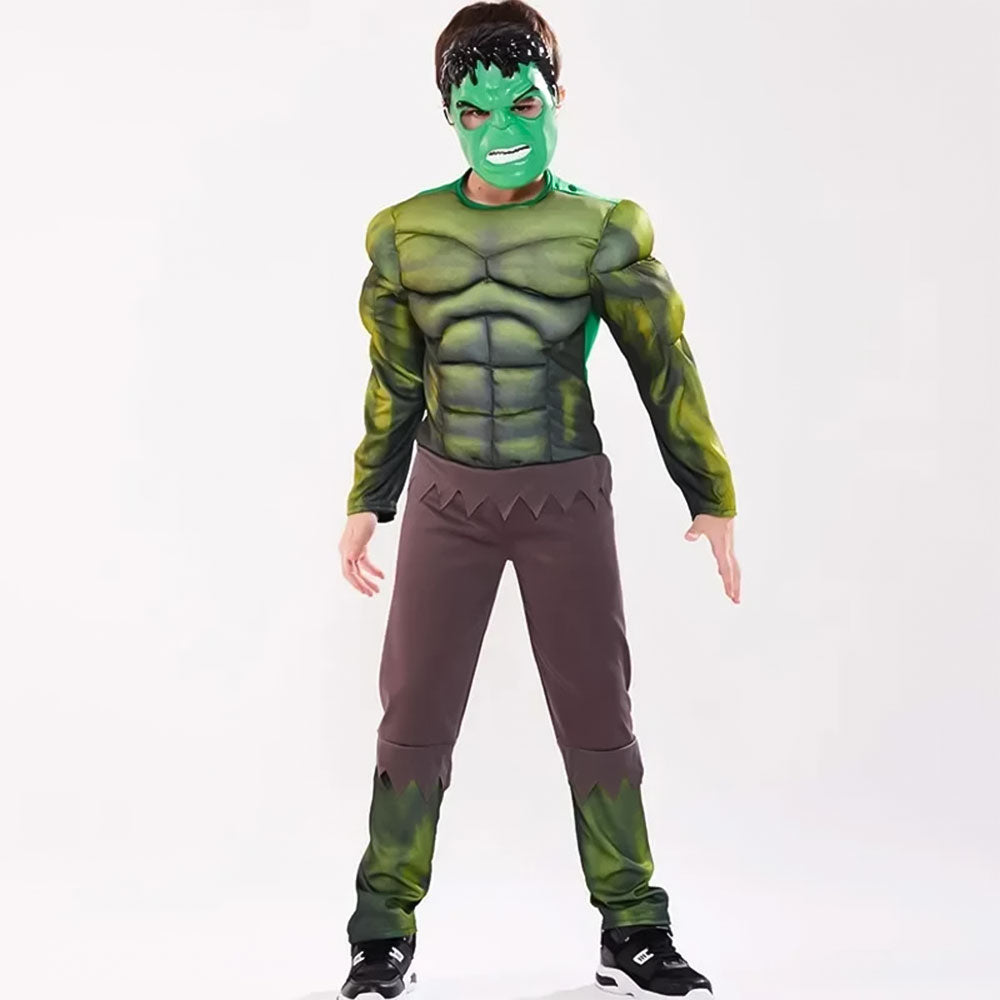 Costume de monstre vert pour enfant