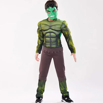 Costume de monstre vert pour enfant