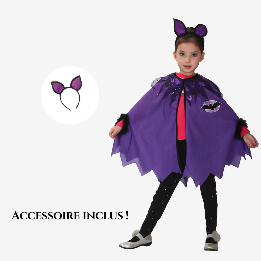 Costume de petite chauve-souris pour fille