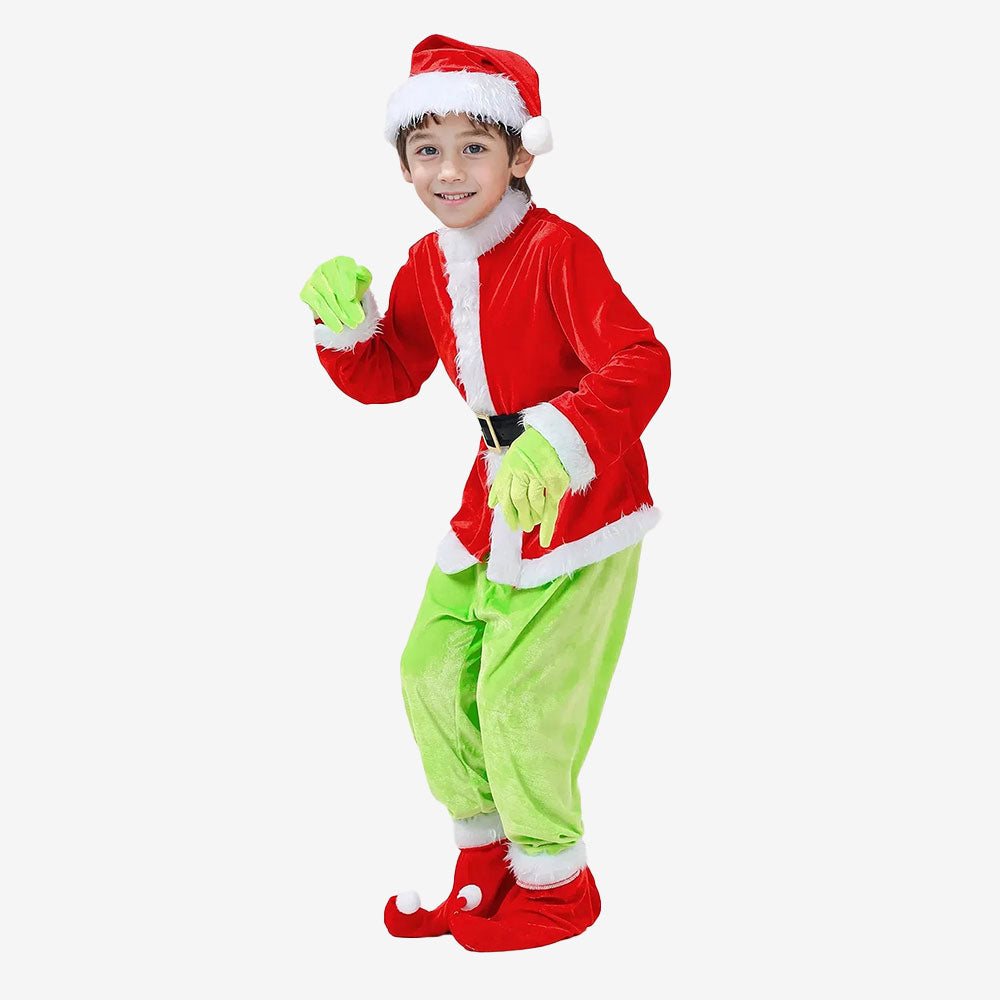 Déguisement enfant farceur de Noël