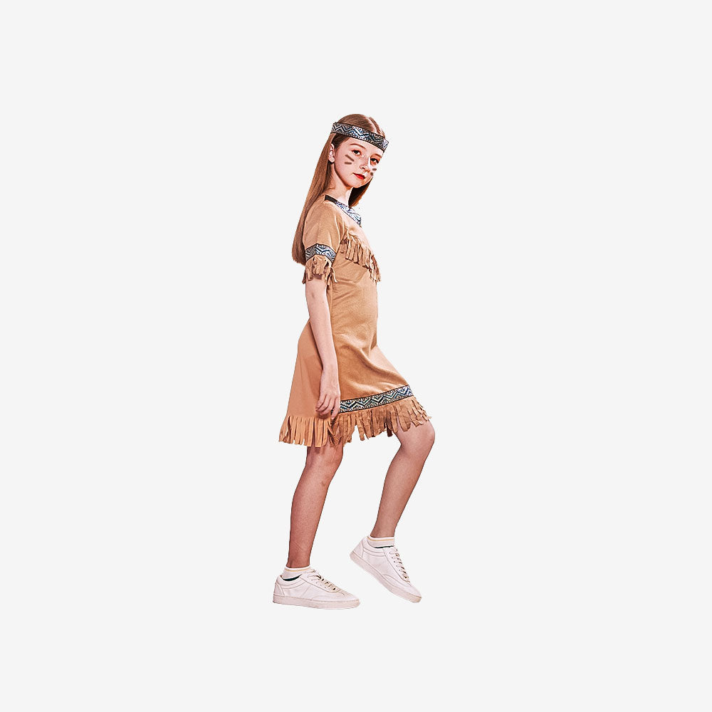 Déguisement Style Indienne pour Fille
