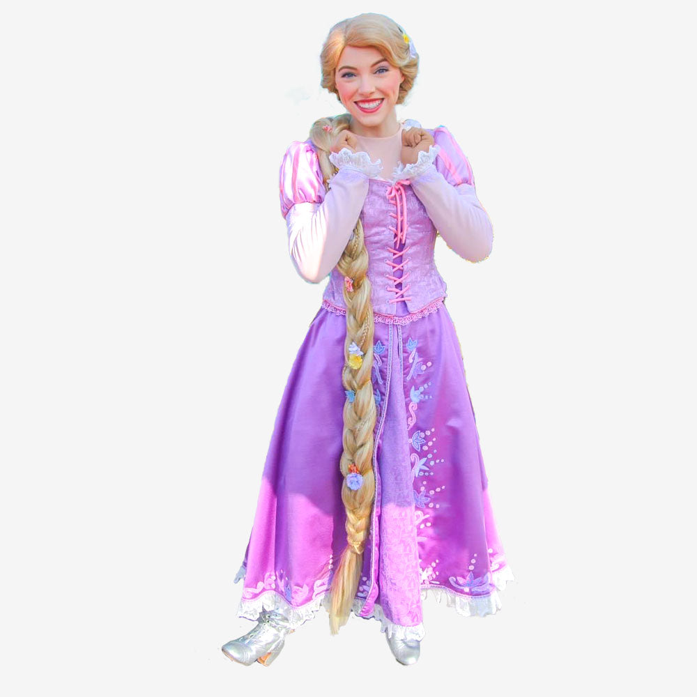 Déguisement princesse longs cheveux femme