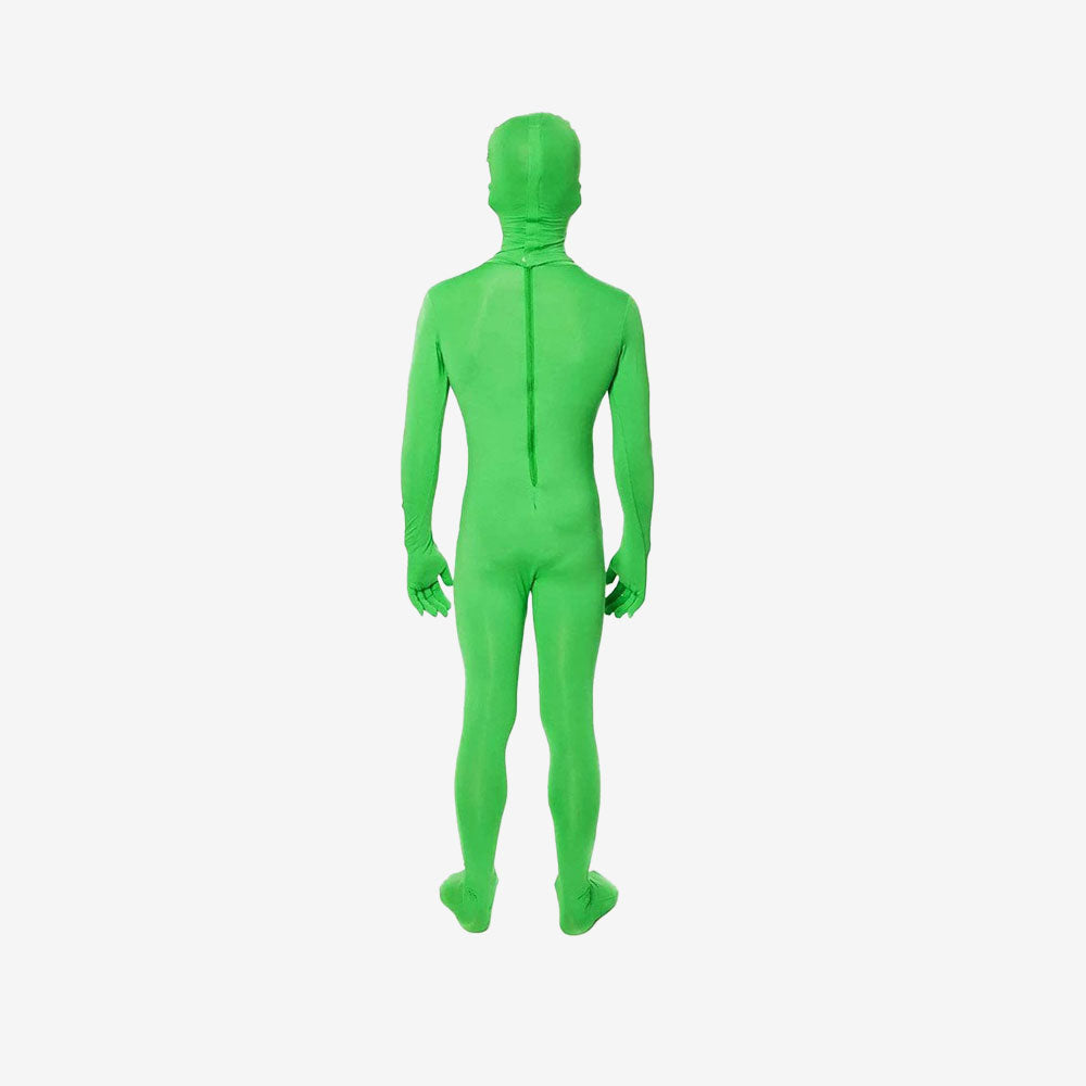 Déguisement Alien Vert Intégral – Adulte & Enfant