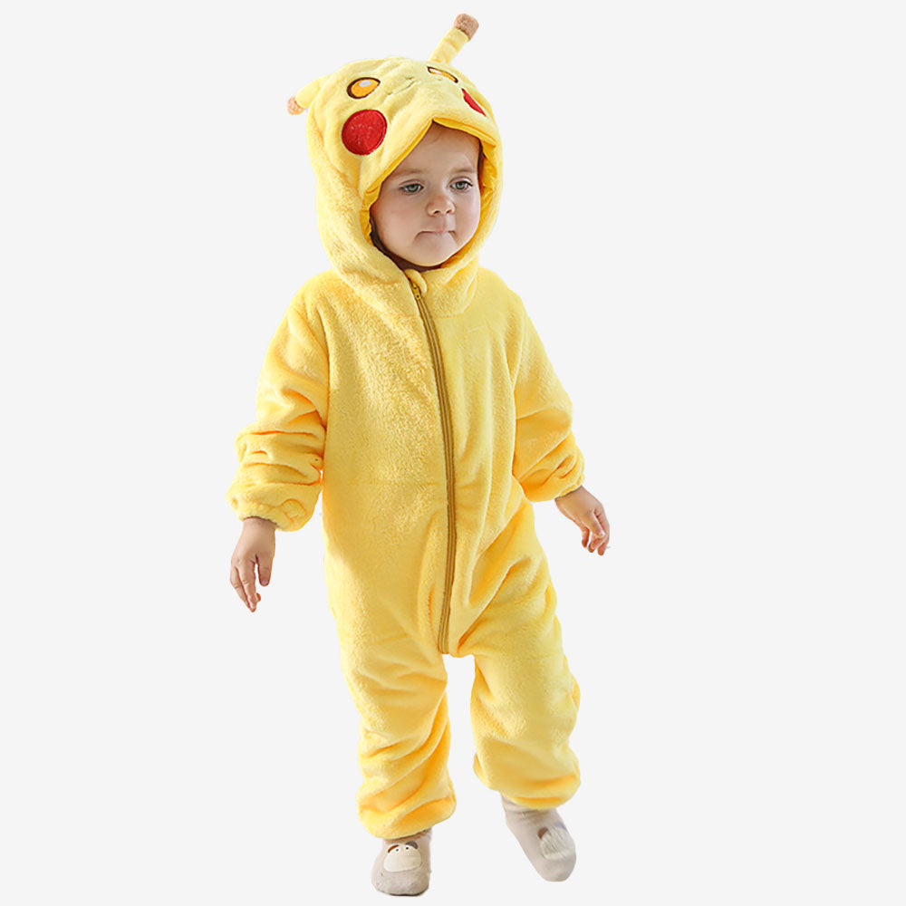 Déguisement éclair jaune pour bébé
