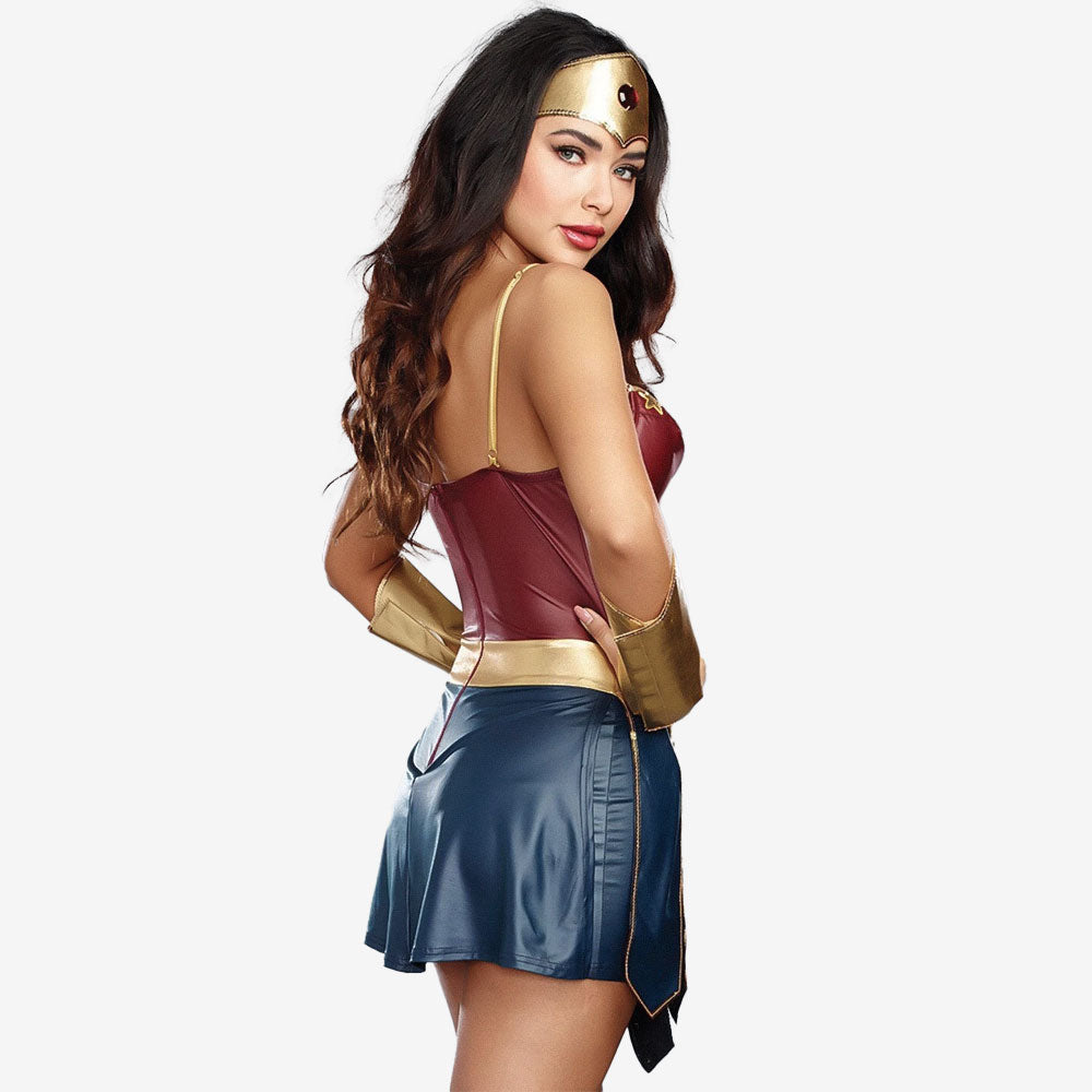 Costume esprit guerrière mythique pour femme